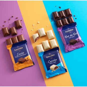 1 mini tablette de chocolat