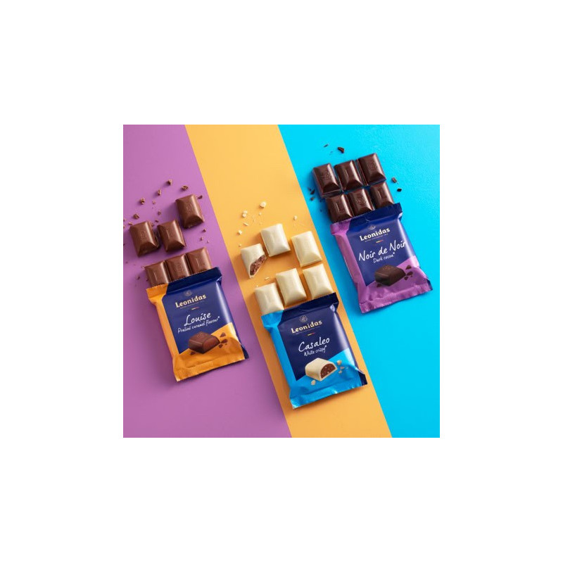 1 mini tablette de chocolat