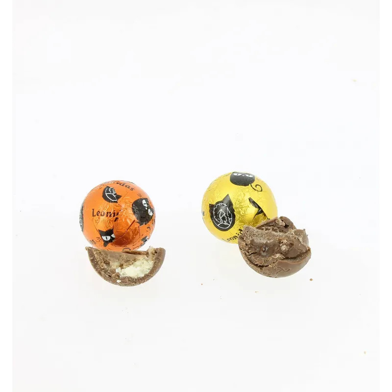 Maison hantée garnie de 180 g de chocolats Leonidas