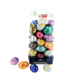 Sachet de petits oeufs assortis en chocolat Leonidas 320 g