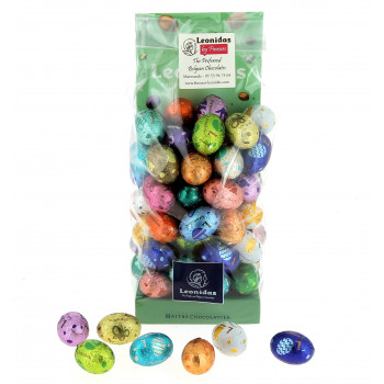 Sachet de petits oeufs assortis en chocolat Leonidas 650 g