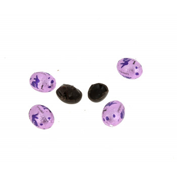 Sachet 250 g de petits œufs  noirs à la violette en chocolat Leonidas 2