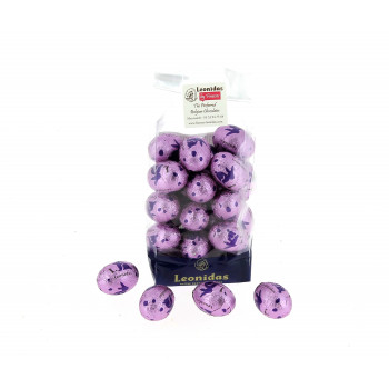 Sachet 250 g de petits œufs  noirs à la violette en chocolat Leonidas