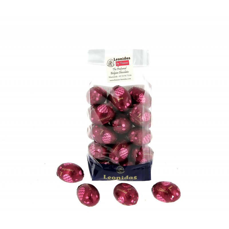 Sachet 250 g de petits œufs pralinés lait pétillants en chocolat Leonidas