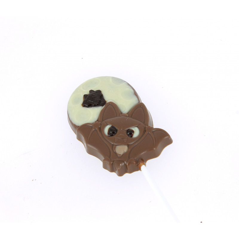 Sucette chauve souris en chocolat Leonidas