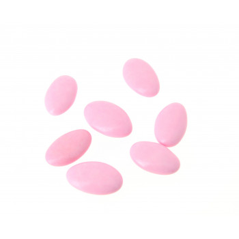 Dragées chocolat couleur rose nacarat brillante 500 g