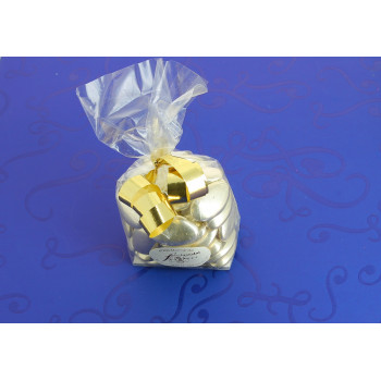 Dragées chocolat couleur or 500 g 2
